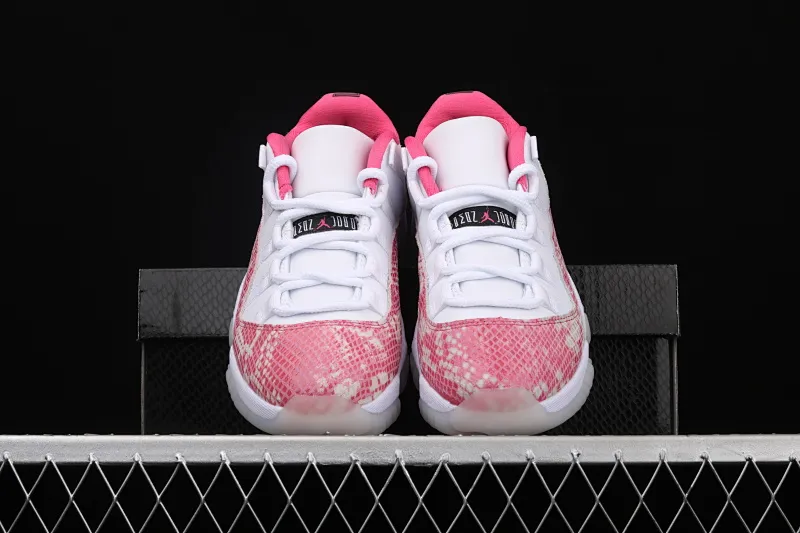 All categories Air Jordan Jordan series basketball shoes Air Jordan 11 X version Air Jordan 11 Low Retro "Snakeskin" AJ11 Joe 11 pink snake pattern AH7860-106